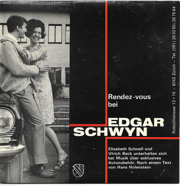 Various - Rendez-vous Bei Edgar Schwyn | Not On Label (17-600)
