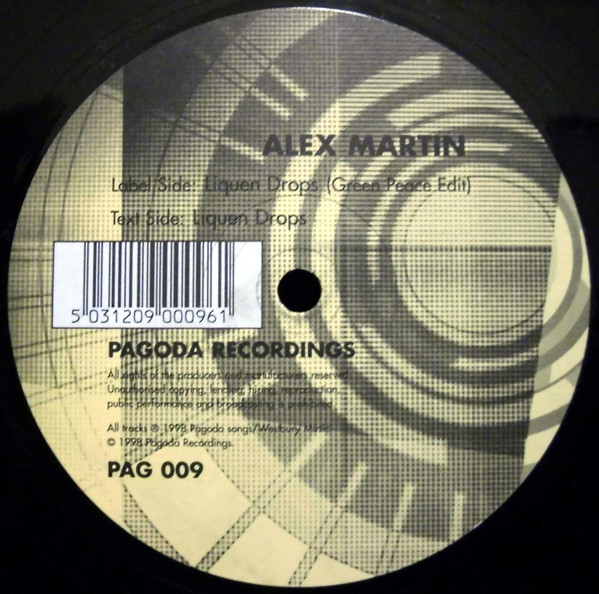 Alex Martin - Liquen Drops | Pagoda Recordings (PAG 009)