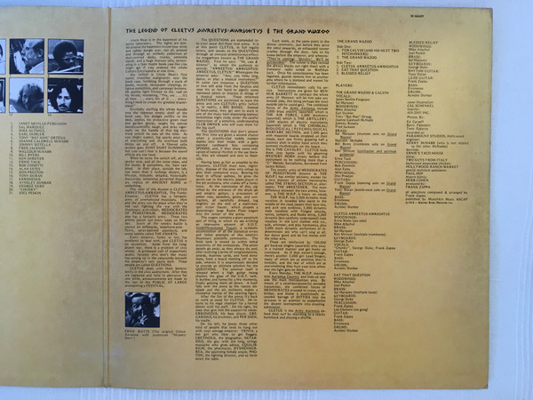 Frank Zappa And The Mothers - The Grand Wazoo | Discreet (W44209) - 3