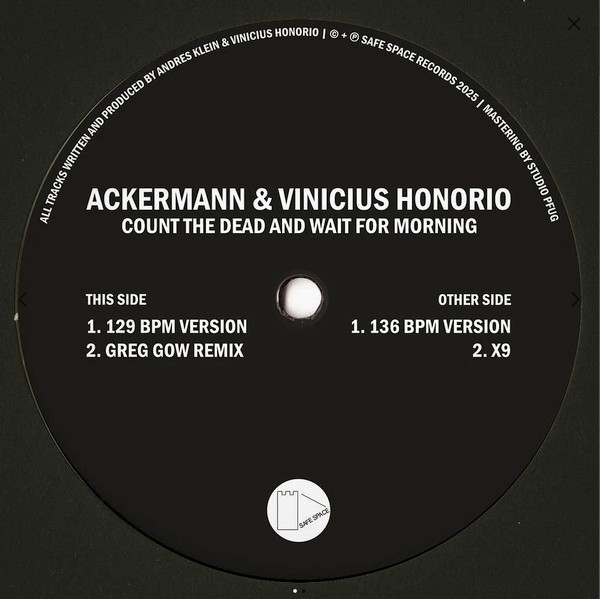 Ackermann , Vinicius Honorio - Count The Dead And Wait For Morning | Safe Space Germany (SAFESP 030) Ackermann , Vinicius Honorio - Count The Dead And Wait For Morning | Safe Space Germany (SAFESP 030)