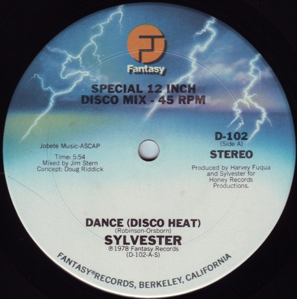 Sylvester - Dance (Disco Heat) / You Make Me Feel (Mighty Real) | Fantasy (D-102) - main