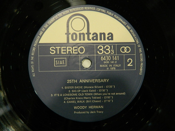 Woody Herman - 25th Anniversary 1963 | Fontana (6430 141) - 4
