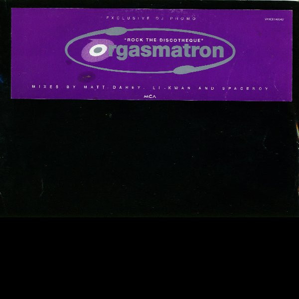 Orgasmatron - Rock The Discotheque | MCA Records (WMCST 40043) - main