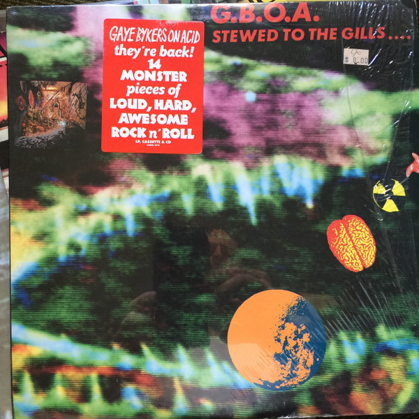 Gaye Bykers On Acid - Stewed To The Gills | Caroline Records (Carol 1376)