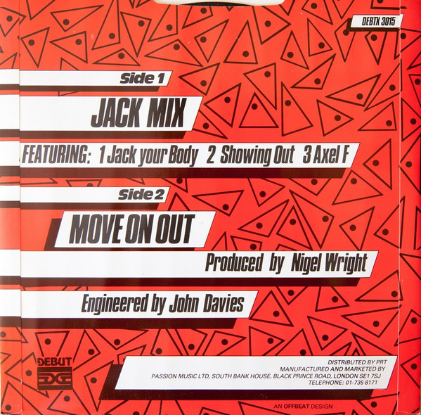 Mirage - Jack Mix | Debut Edge Records (DEBTX 3015)