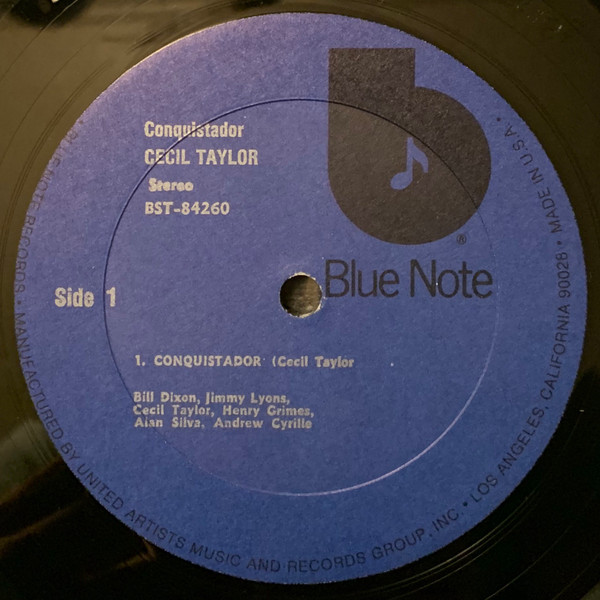 Cecil Taylor - Conquistador! | Blue Note (BST-84260) - 3