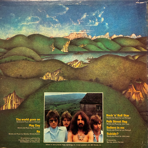 Barclay James Harvest - Octoberon | MCA Records (MSM-35037) - 2