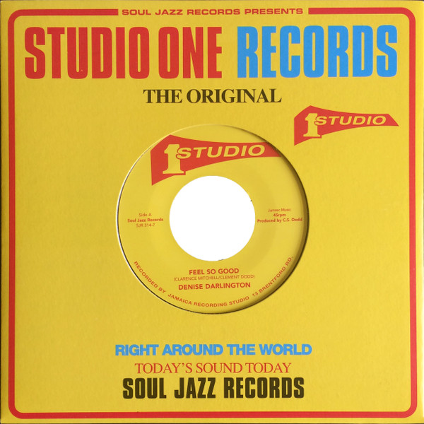 Denise Darlington / Tyrone Taylor - Feel So Good / Rightful Rebel | Studio One (SJR 314-7) - 3