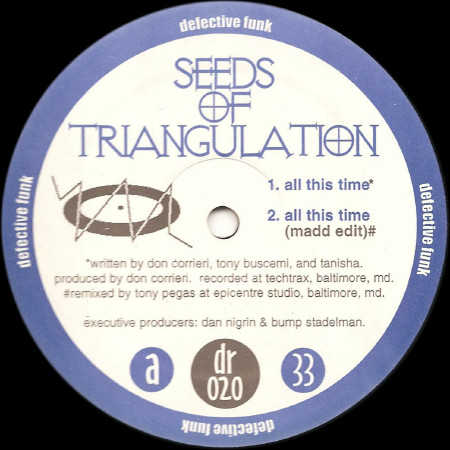Seeds Of Triangulation - All This Time | Defective Records (dr 020) Seeds Of Triangulation - All This Time | Defective Records (dr 020)