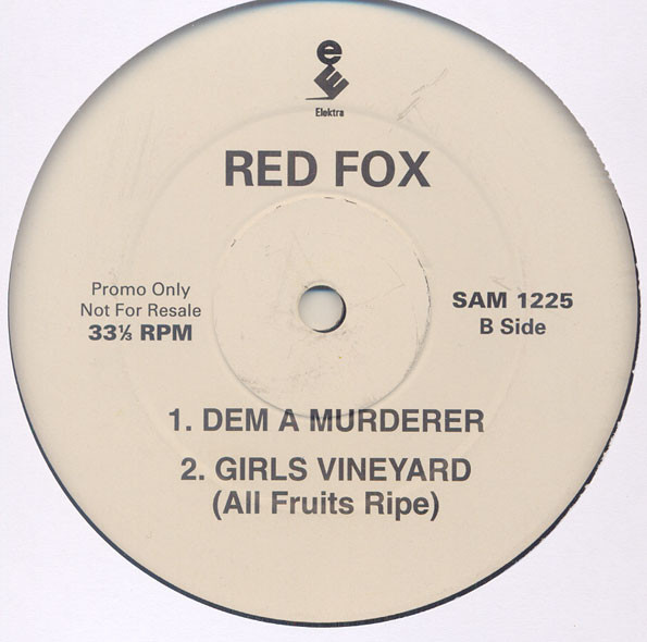 Red Fox - Born Again Black Man | Elektra (SAM 1225) - 2