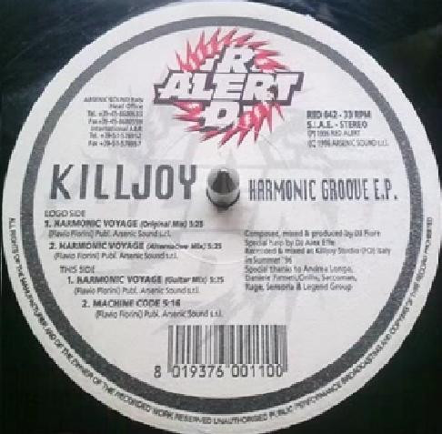 Killjoy - Harmonic Groove E.P. | Red Alert (RED 042) - 4 Killjoy - Harmonic Groove E.P. | Red Alert (RED 042) - 4