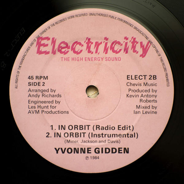 Yvonne Gidden - In Orbit | Electricity Records (ELECT 2)