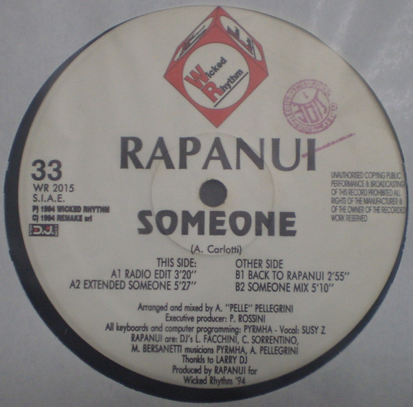 Rapanui - Someone | Wicked Rhythm (WR 2015) Rapanui - Someone | Wicked Rhythm (WR 2015)