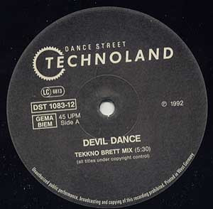 Devil Dance - Tekkno Brett | Dance Street (DST 1083-12) - 2 Devil Dance - Tekkno Brett | Dance Street (DST 1083-12) - 2
