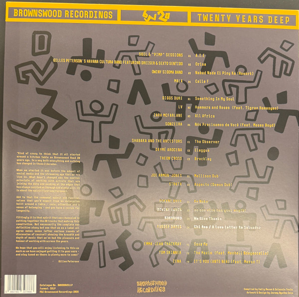 Various - Twenty Years Deep | Brownswood Recordings (BWOOD0451LP) - 3