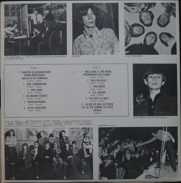 Antoine Rencontre Les Problèmes - Antoine Rencontre Les Problèmes | Disques Vogue (LVLXS 82-30) - 3
