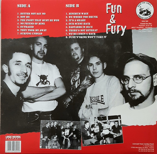 Shock Troops - Fun & Fury | Knock Out Records (KOLP 092) - 2 Shock Troops - Fun & Fury | Knock Out Records (KOLP 092) - 2