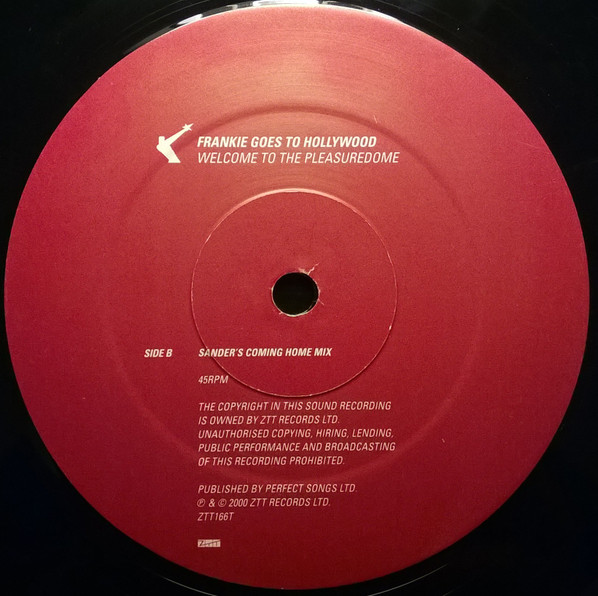Frankie Goes To Hollywood - Welcome To The Pleasuredome | ZTT (ZTT 166 T) - 4