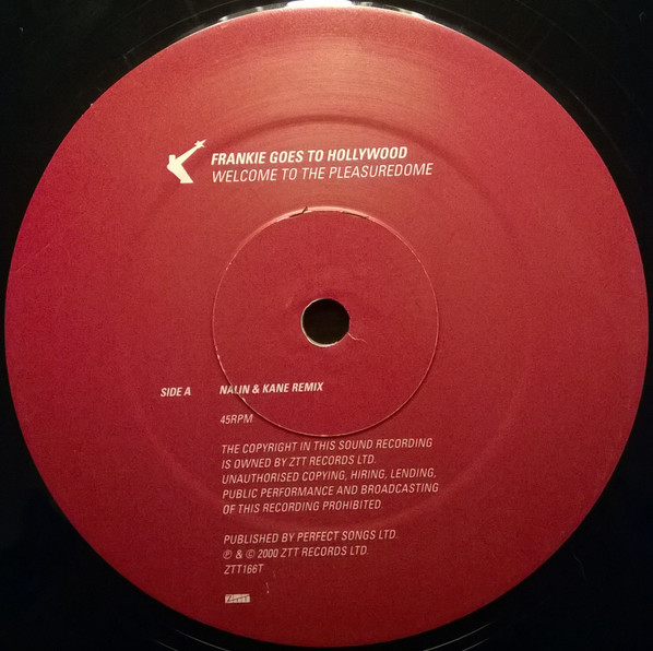 Frankie Goes To Hollywood - Welcome To The Pleasuredome | ZTT (ZTT 166 T) - 3