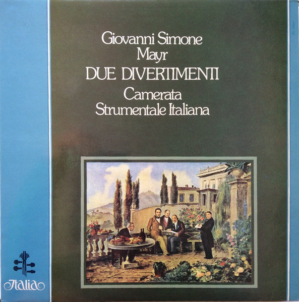 Johannes Simon Mayr - Camerata Strumentale Italiana - Due Divertimenti | Italia (ITL 70010) - main
