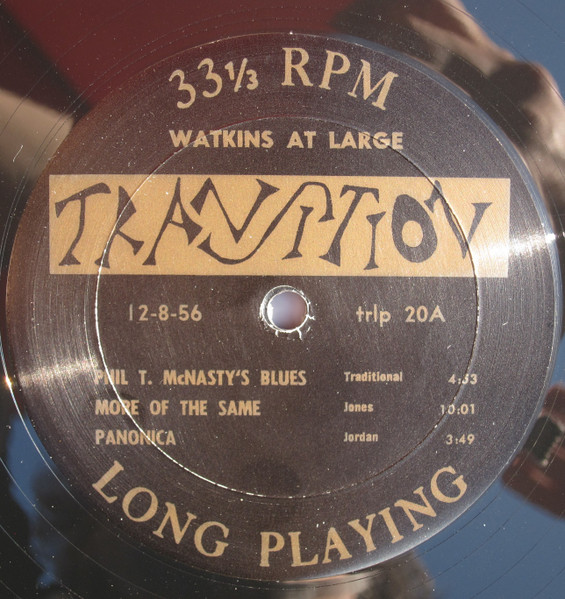Doug Watkins - Watkins At Large | Transition (TRLP-20) - 3