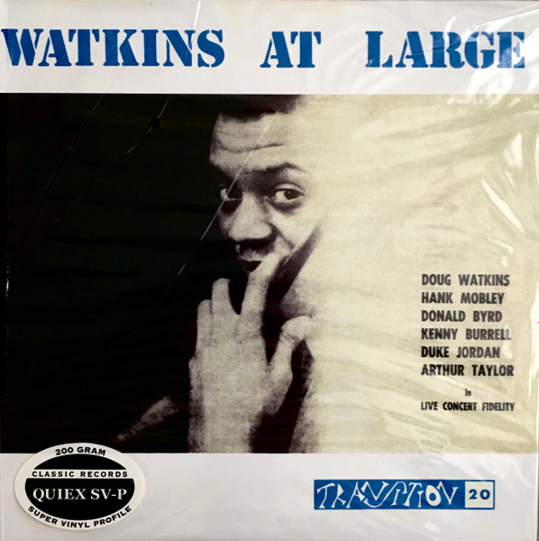 Doug Watkins - Watkins At Large | Transition (TRLP-20)