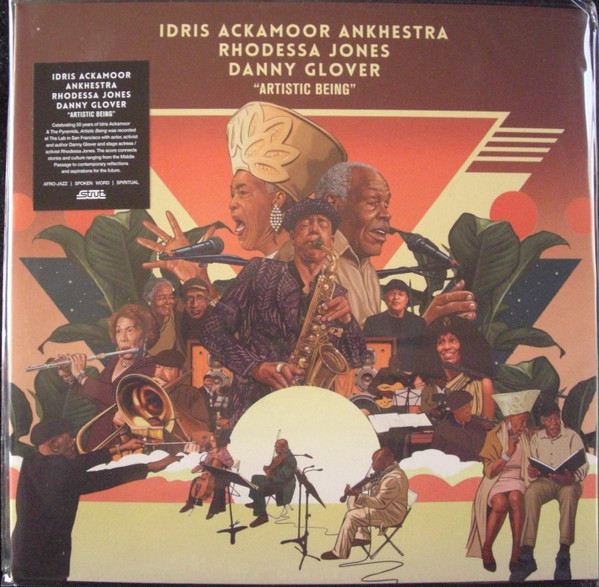 Idris Ackamoor , Rhodessa Jones , Danny Glover - Artistic Being | Strut (STRUT483LP) Idris Ackamoor , Rhodessa Jones , Danny Glover - Artistic Being | Strut (STRUT483LP)
