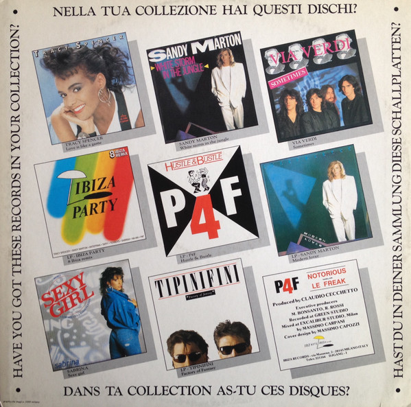 P4F - Notorious Medley With Le Freak | Ibiza Records (IBZ 4371) - 2