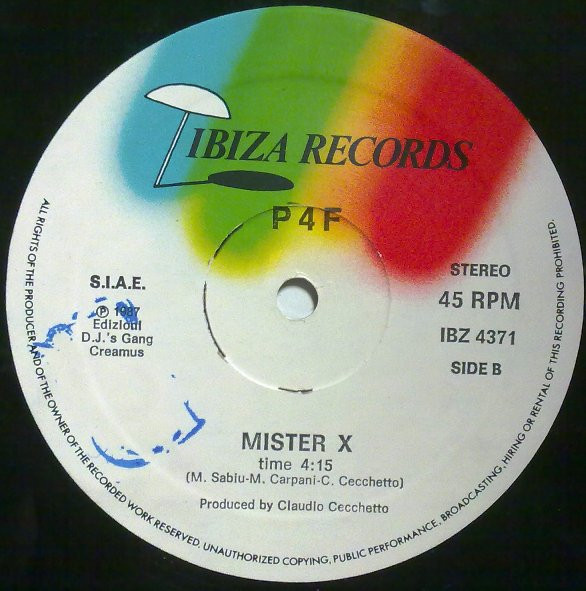 P4F - Notorious Medley With Le Freak | Ibiza Records (IBZ 4371) - 4