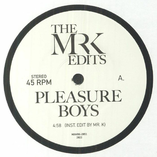 Visage / Peter Godwin - Pleasure Boys / Emotional Disguise | Most Excellent Unlimited (MXMRK-2051)