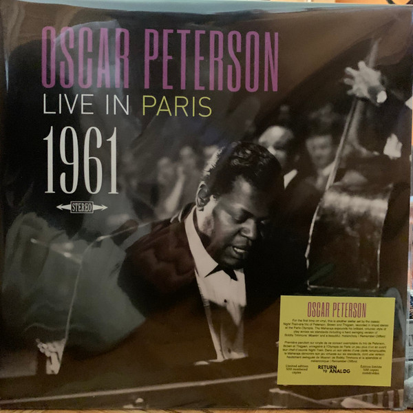 Oscar Peterson - Live In Paris 1961 | Return To Analog (RTA-058) - 4