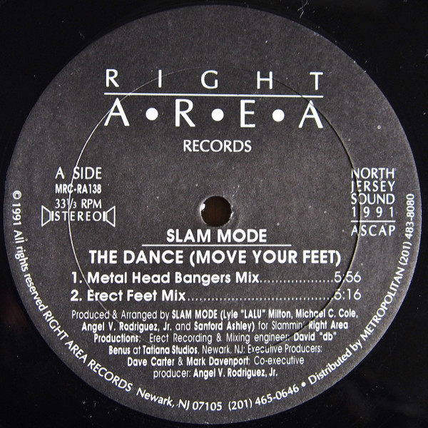 Slam Mode - The Dance (Move Your Feet) | Right Area Records (MRC-RA138)
