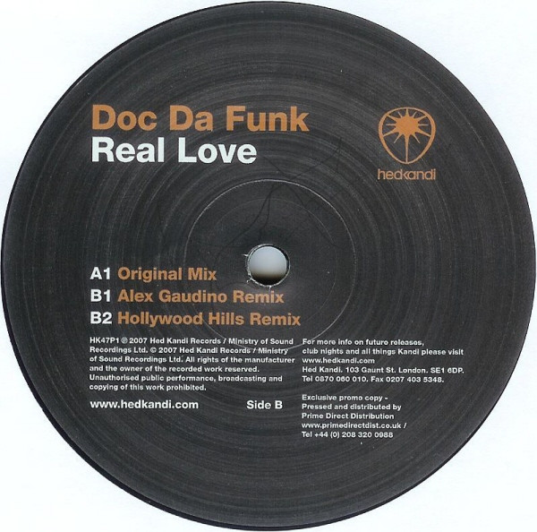 Doc Da Funk - Real Love | Hed Kandi (HK47P1)