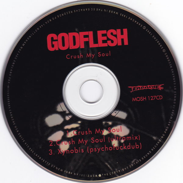 Godflesh - Crush My Soul | Earache (MOSH 127CD) - 3