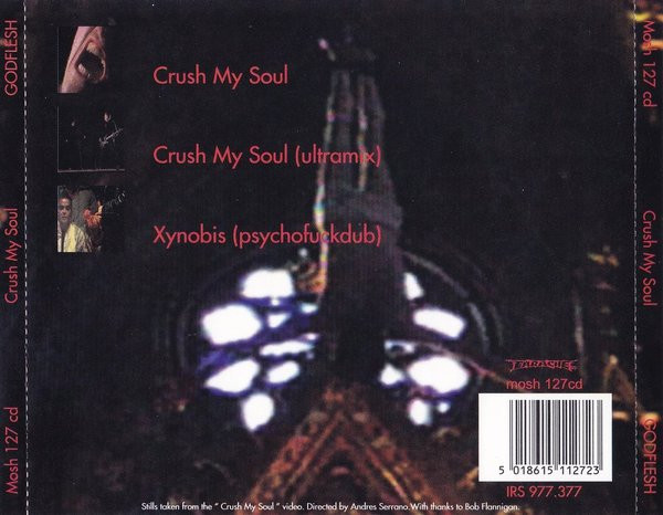Godflesh - Crush My Soul | Earache (MOSH 127CD) - 2