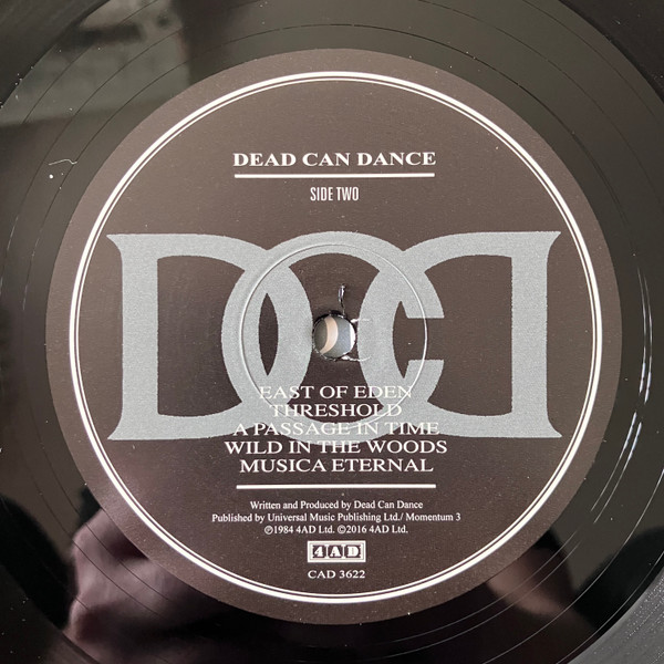 Dead Can Dance - Dead Can Dance | 4AD (CAD 3622) - 4