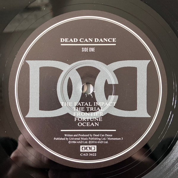 Dead Can Dance - Dead Can Dance | 4AD (CAD 3622) - 3