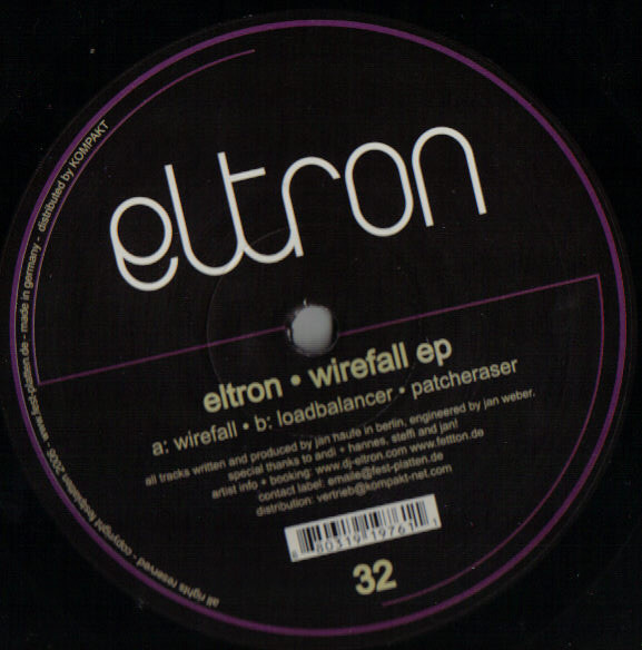 Eltron - Wirefall EP | Festplatten (FEST 32)