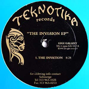 Gigi Galaxy - The Invasion EP | Teknotika Records (GG012)