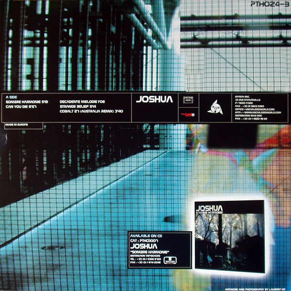 Joshua - Sombre Harmonie | Epiteth Rec. (PTH024-3) - 2