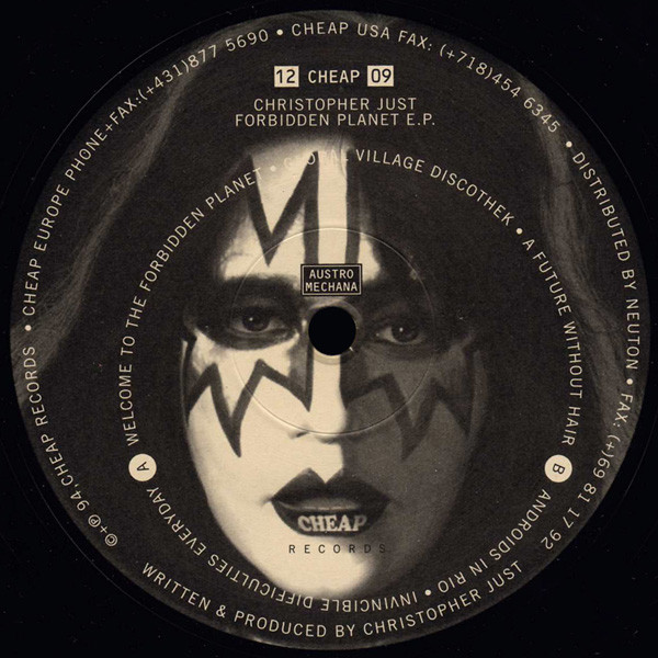 Christopher Just - Forbidden Planet | Cheap (12 CHEAP 09)