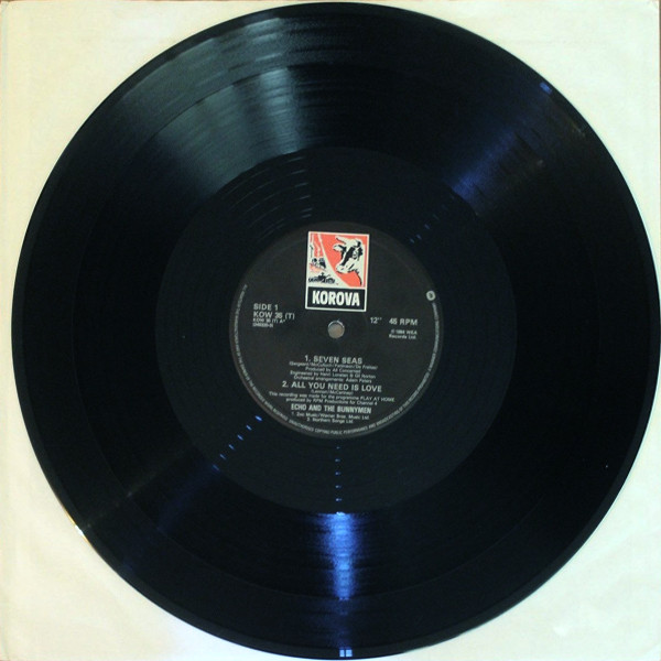Echo & The Bunnymen - Seven Seas "Life At Brian's - Lean And Hungry" | Korova (KOW 35 (T)) - 4 Echo & The Bunnymen - Seven Seas "Life At Brian's - Lean And Hungry" | Korova (KOW 35 (T)) - 4