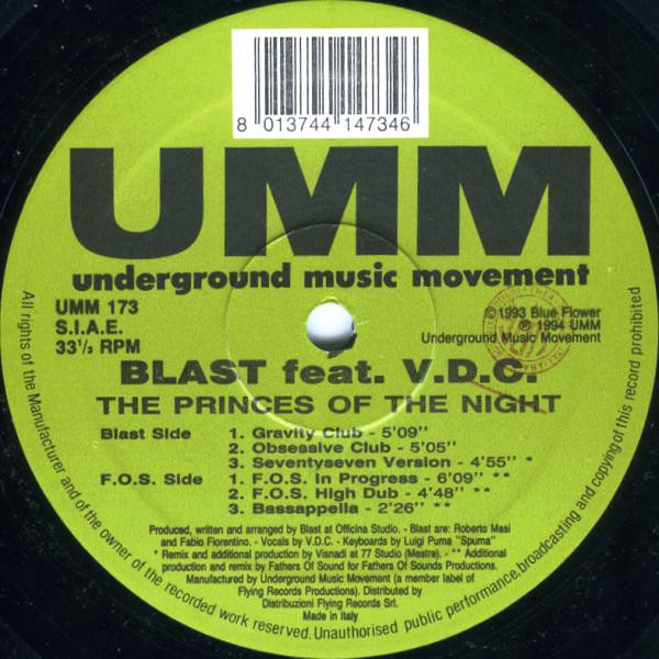 Blast Feat. V.D.C. - The Princes Of The Night | UMM (UMM 173) - 3 Blast Feat. V.D.C. - The Princes Of The Night | UMM (UMM 173) - 3