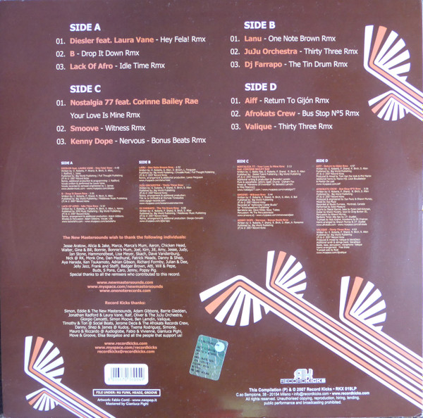 The New Mastersounds - Re::Mixed | Record Kicks (RKX 019LP) - 2