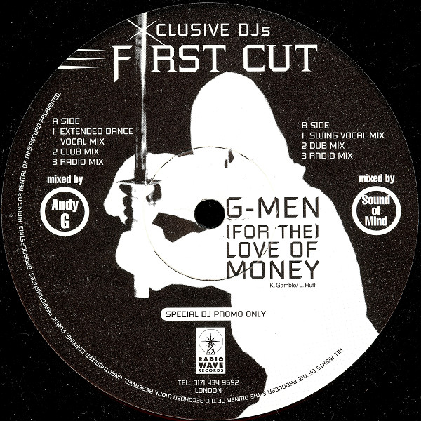 G-Men - (For The) Love Of Money | Radio Wave (RWAVE 503) - main