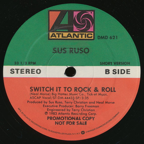 Sus Ruso - Switch It To Rock & Roll | Atlantic (DMD 621)