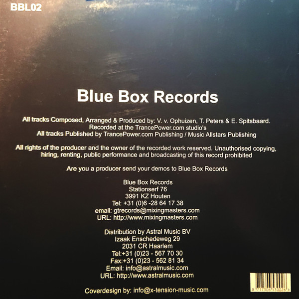 Larossa / GLX - Summer Of Love / Stranger | Blue Box Records (BBL02) - 2