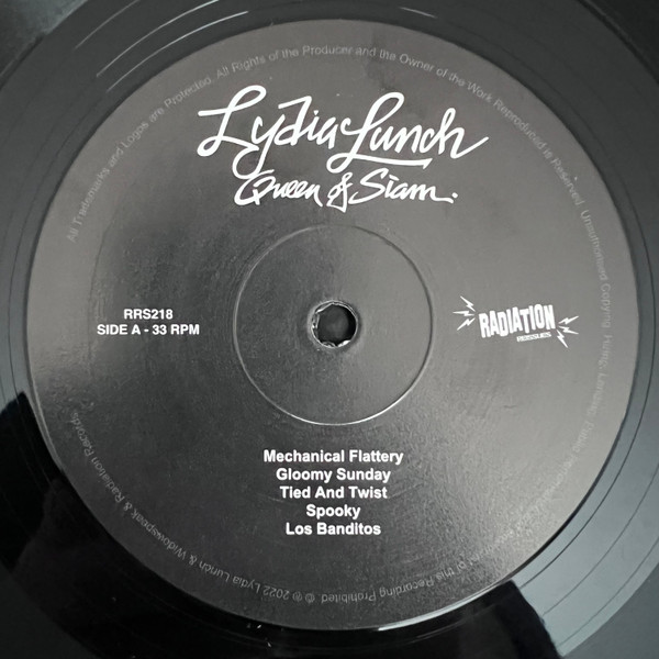 Lydia Lunch - Queen Of Siam | Radiation Reissues (RRS218) - 4 Lydia Lunch - Queen Of Siam | Radiation Reissues (RRS218) - 4