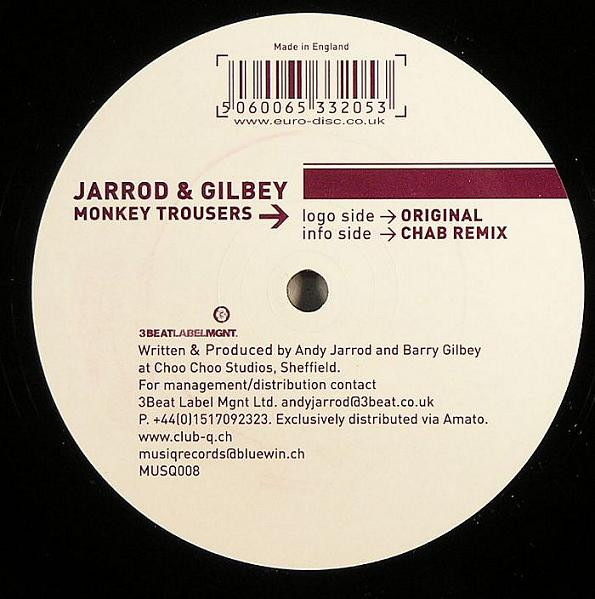 Jarrod & Gilbey - Monkey Trousers | Musiq (MUSQ008)