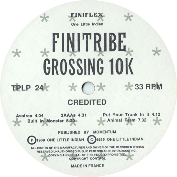 Finitribe - Grossing 10K | One Little Indian (TPLP 24) - 4